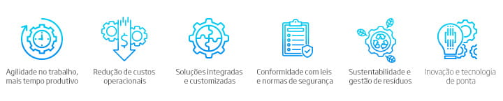 O alto vácuo pode ser aplicado como mais uma utilidade no ambiente, Sustentabilidade e  gestão de resíduos produtivo, proporcionando:  Agilidade no trabalho, mais tempo produtivo, Redução de custos  operacionais, Soluções integradas  e customizadas, Conformidade com leis  e normas de segurança, Inovação e tecnologia  de ponta. | Nederman