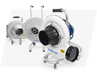 Linha ATS - Exaustores e Insufladores de Ar Portáteis | Nederman