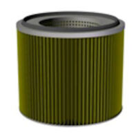 Cartrigde filter L=220 A=2.38m² without perforated plate