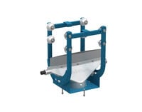 Exhaust trolley for  fume extractor