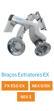 Braços Extratores NEX MD, HD D/DX e S